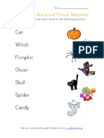 Halloween Worksheet PDF