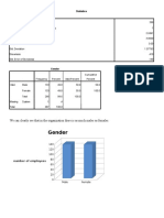 Gender: We Can Clearly See That in The Organization There Is As Much Males As Females