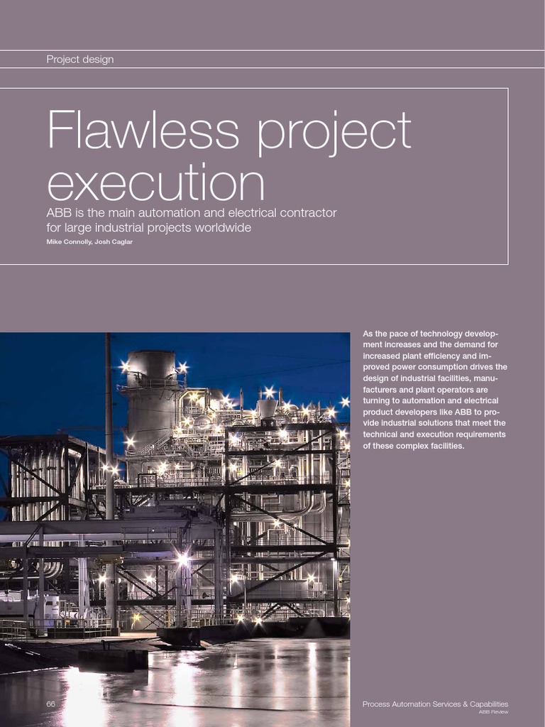 Abb Flawless Project Execution PDF | PDF