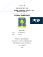 Chanda Febriyanti 14521012 Pencemaran Air Akibat Limbah Cair Rumah Tangga 