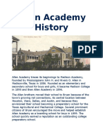 Allen Academy History.docx
