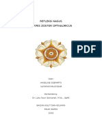 Herpes Zoster Ophthalmicus (HZO