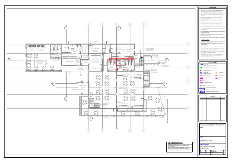 2013 Cosmo City Pub Toilet Ventilation Layout2013mv001 Duct (Flow