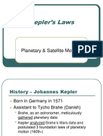 Kepler's Laws: Planetary & Satellite Motion
