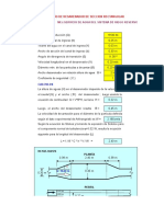 Diseño de Desarenador