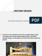 Furniture Design in Interior Design