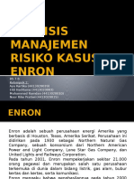 Analisis Manajemen Risiko Kasus Enron