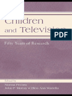 Children and Television PDF