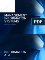 Management Information Systems: An Opening Remark