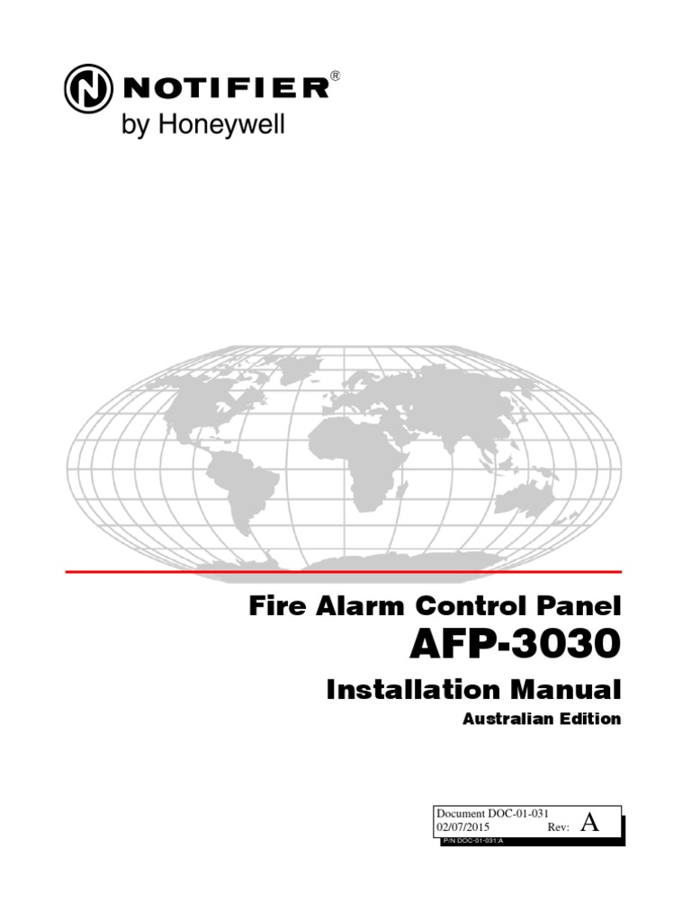 Doc 01 031 Afp 3030 Installation Manual Aus Rev A Power