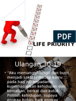 Life's Priority