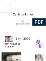 Jonkman Timeline