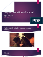 Representation of Social Groups