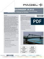 Rockproof W.P.C: Low Dosage, Integral & Crystalline Waterproofing Admixture For Concrete & Mortars