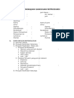 Format Pengkajian Gangguan Reproduksi