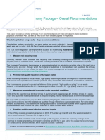 Circular Economy Package - Overall Recommendations From the EU Metals Industry