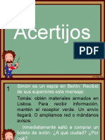 Acertijos