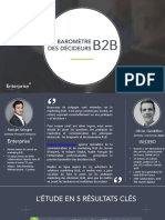 Baromètre B2B - Enterprise@IProspect Et Infopro Digital