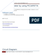 Digital Volt Meter by Using PIC16F877A: Software Used