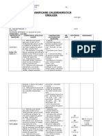 Planificare Clasa Pregatitoare 2016-2017