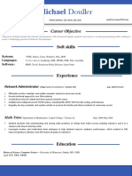 Developer Latest Resume Formats