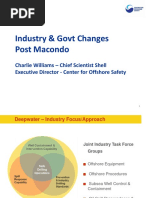 Industry & Govt Changes Post Macondo