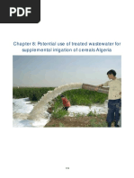 Chapter 8: Potential Use of Treated Wastewater For Supplemental Irrigation of Cereals Algeria