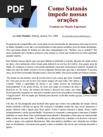 Como Satanás Impede as Nossas Orações