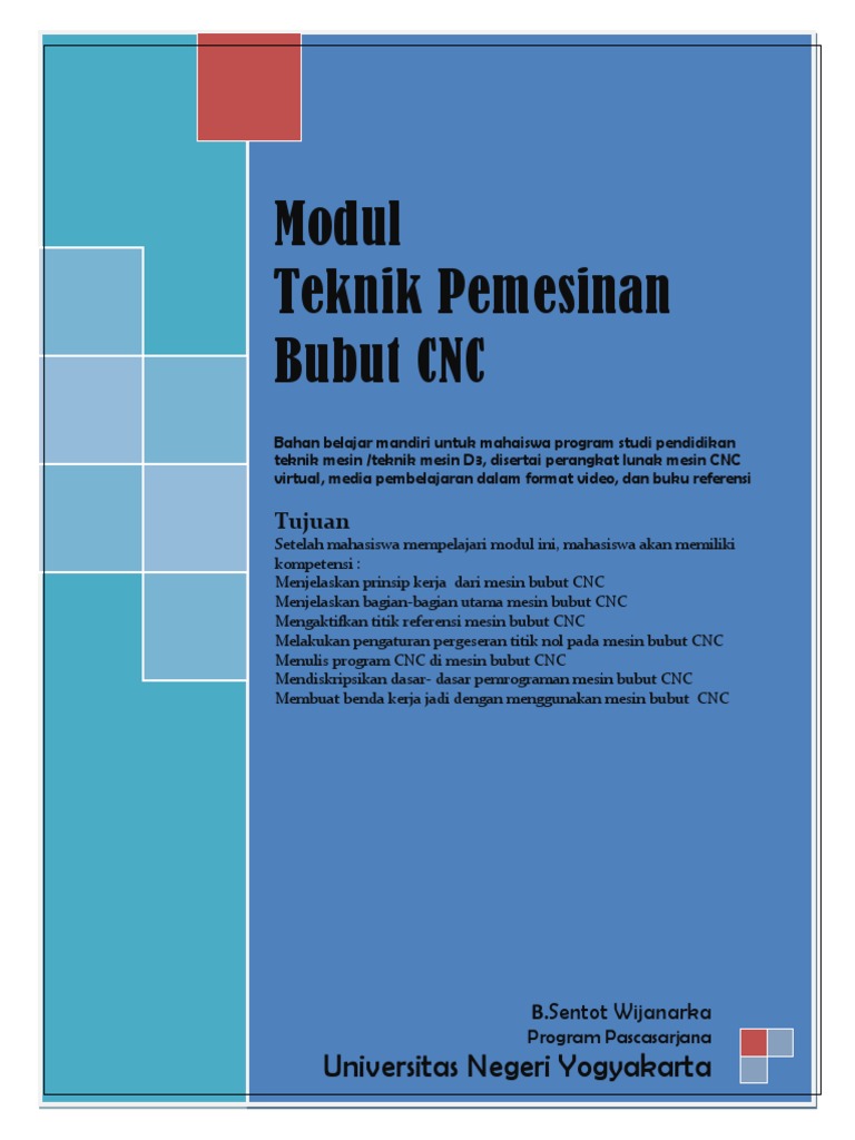 Modul Pemrograman Mesin Bubut CNC | PDF