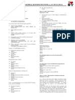 ALL Cardio Renal Quizzes Sec a AY2012 2013