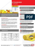 Ficha Técnica Lana de Vidrio - Compressed PDF