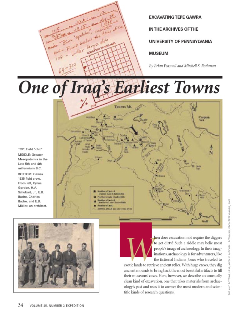Tepe Gawra PDF | PDF | Archaeology | Mesopotamia