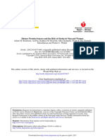 Protein Source and Stroke 2012