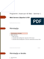 Seminar 1 - 07.11.2015(Apache+IIS)