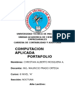 Portafolio de Computacion Aplicada