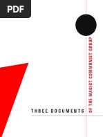 Three Documents of the Maoist Communist Group