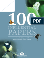 100influential Papers in Ecology