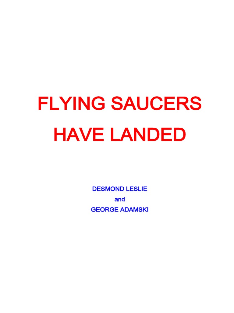 Flying Saucers Have Landed pic