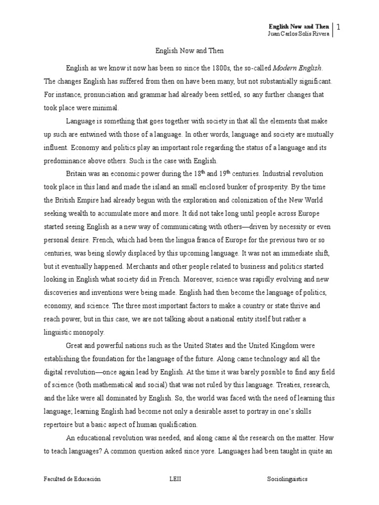 Evolution of English Language Teaching | PDF | Accent (Sociolinguistics ...