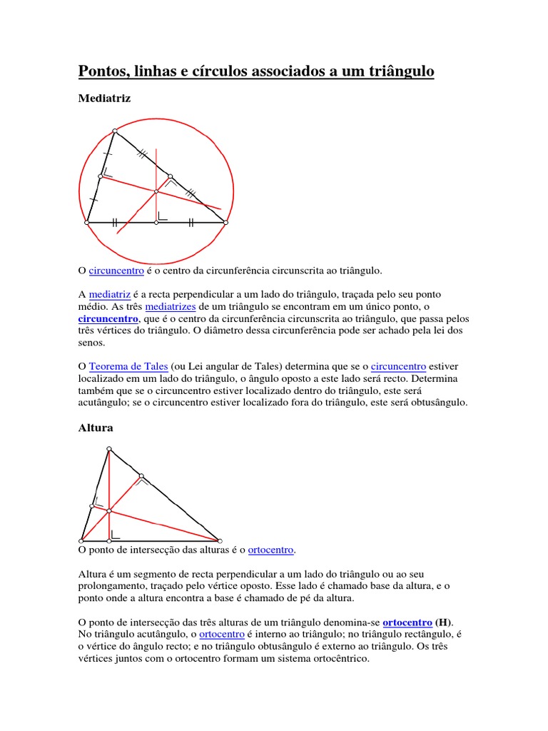 Linhas de Triangulos PDF | PDF | Triângulo | Formas geométricas