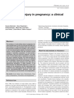 Acute Kidney Injury in Pregnancy