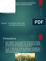 Fresadora 4ta Semana