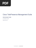 Cisco TMS Admin Guide 15