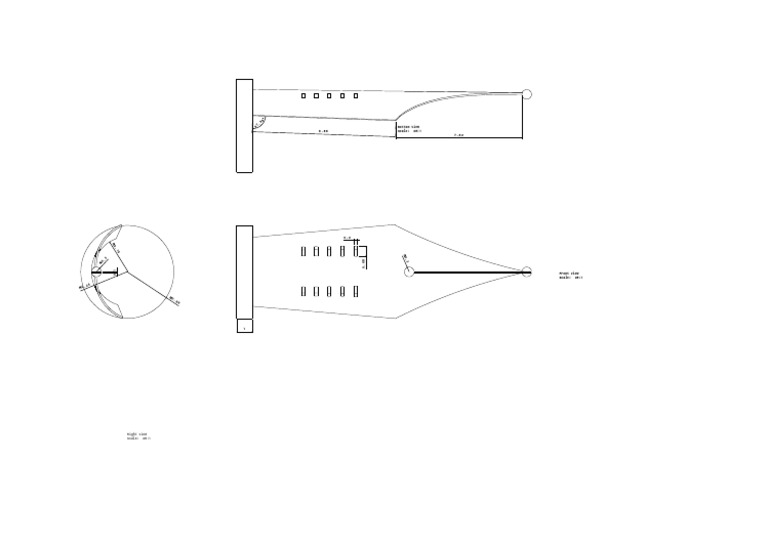 Technical Drawings with Scale 25:1 | PDF