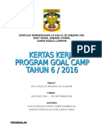 Program Goal Camp 2016