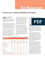 Hechos Sobre El Aborto Inducido - Guttmacher Institute PDF