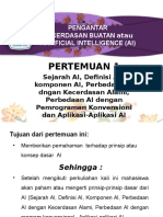 Pertemuan 1 Konsep Dasar Ai