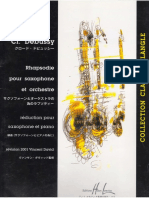 Claude Debussy - Rhapsodie pour orchestre et saxophone (Alto Saxophone & Piano).pdf