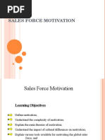 Sales Force Motivation