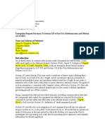 James Compton FAA 333 Exemption